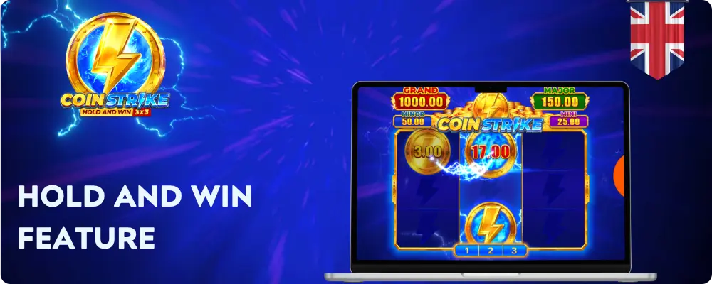 Coin Strike Hold and Win Feature