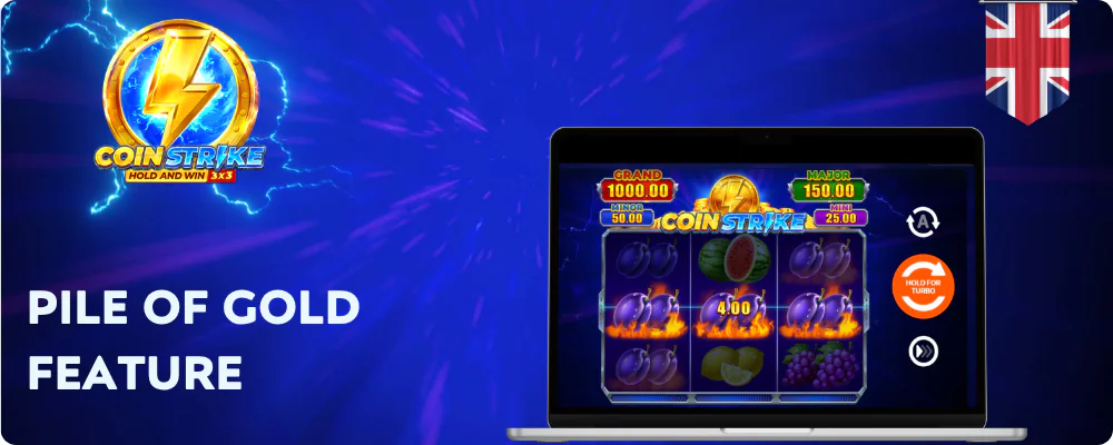 Coin Strike Pile of Gold Feature