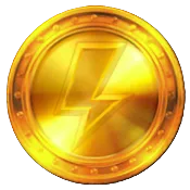 Wild Gold Star symbol from Coin Strike Hold and Win slot game