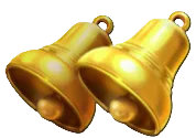 Gold Bell symbol icon from Coin Strike Hold and Win slot game